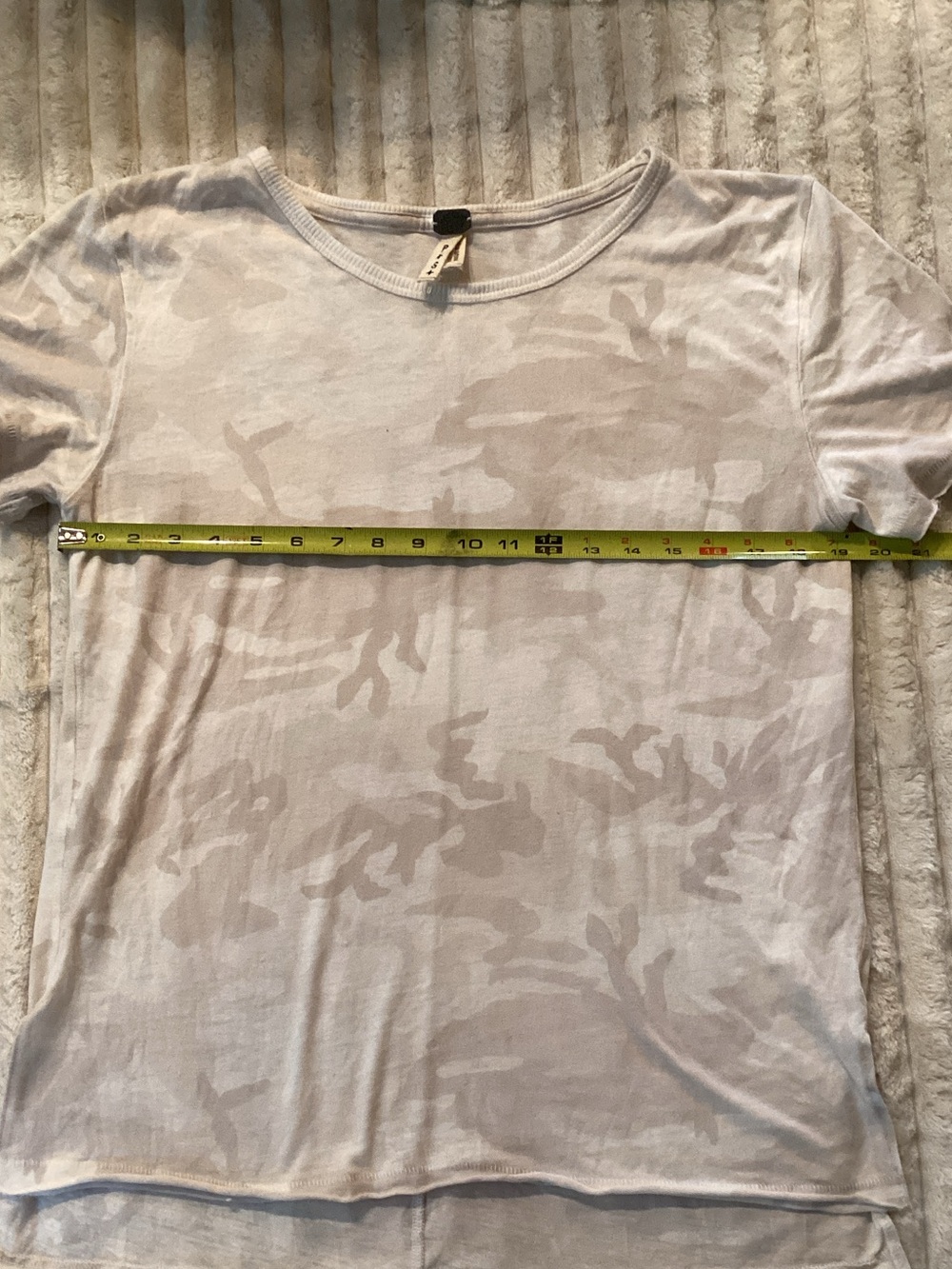 We The Free Cream Short-Sleeve Crewneck Tee